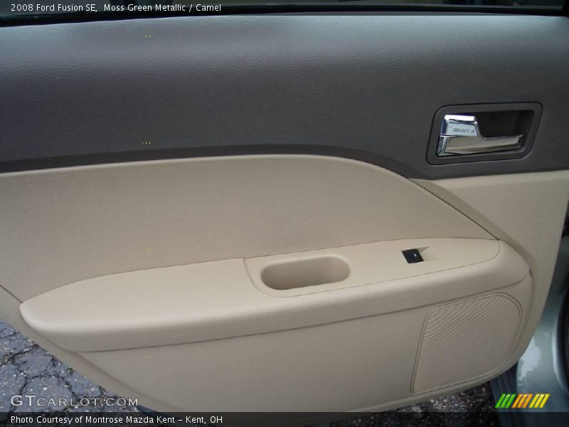 Moss Green Metallic / Camel 2008 Ford Fusion SE