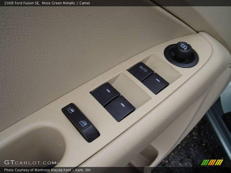 Moss Green Metallic / Camel 2008 Ford Fusion SE