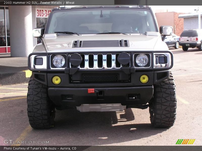 Pewter Metallic / Wheat 2003 Hummer H2 SUV