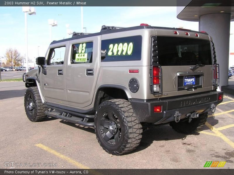 Pewter Metallic / Wheat 2003 Hummer H2 SUV