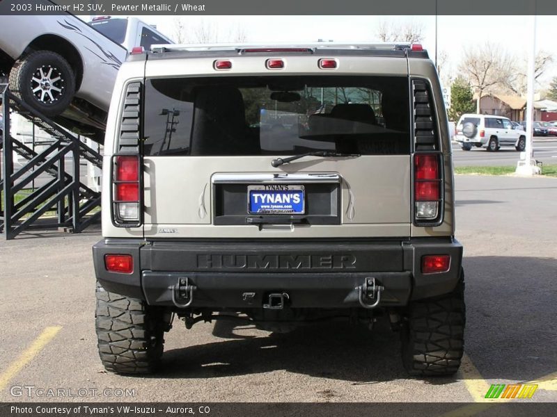 Pewter Metallic / Wheat 2003 Hummer H2 SUV