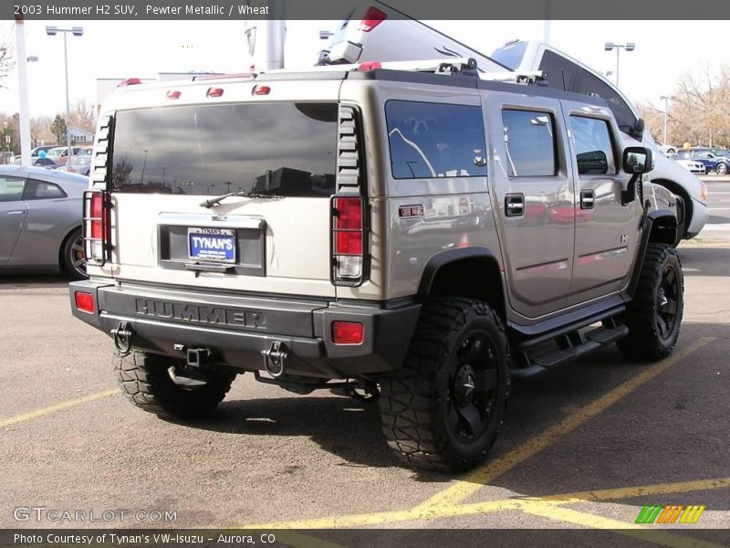 Pewter Metallic / Wheat 2003 Hummer H2 SUV