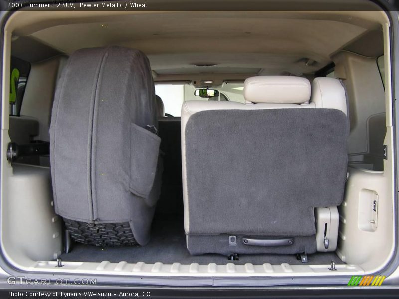 Pewter Metallic / Wheat 2003 Hummer H2 SUV