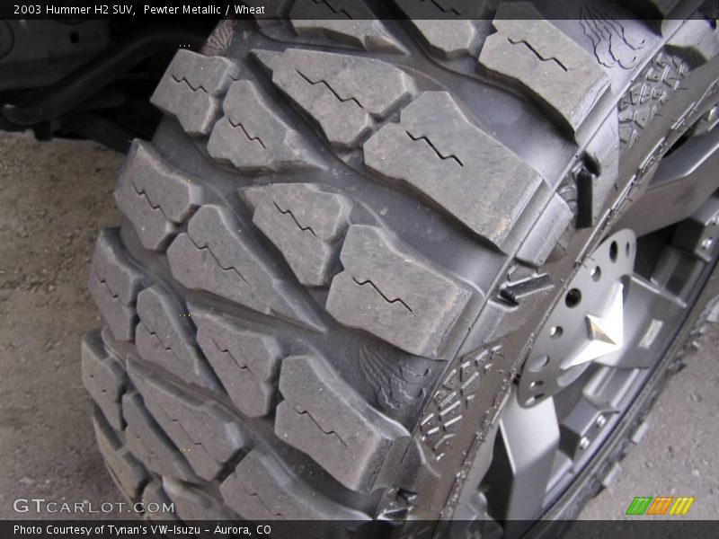 Pewter Metallic / Wheat 2003 Hummer H2 SUV