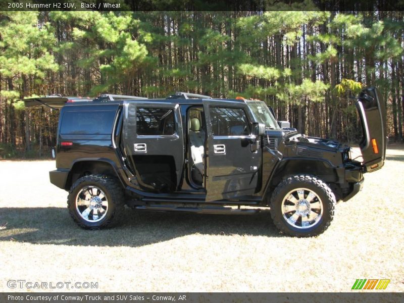 Black / Wheat 2005 Hummer H2 SUV
