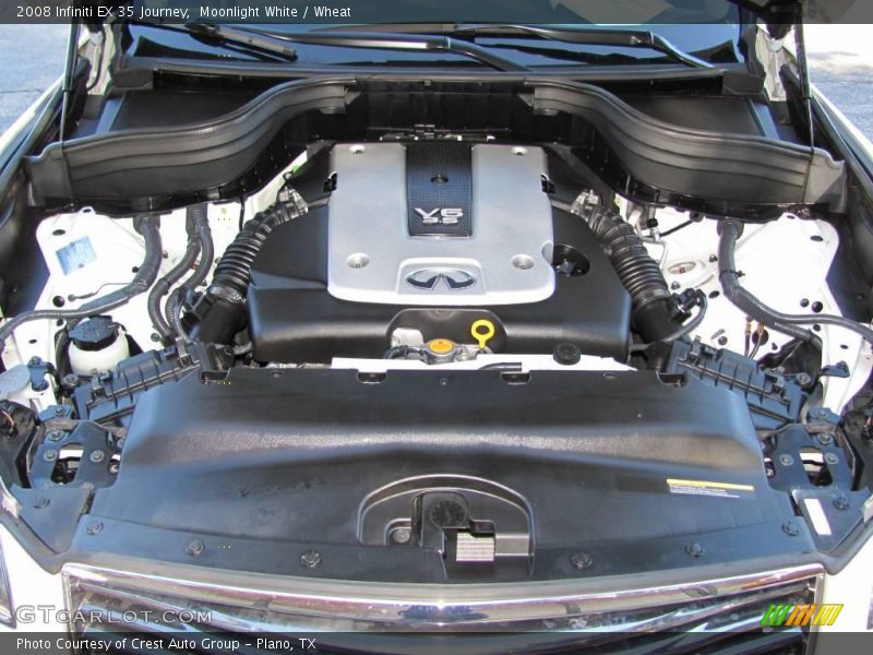 Moonlight White / Wheat 2008 Infiniti EX 35 Journey