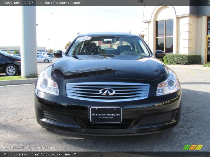 Black Obsidian / Graphite 2009 Infiniti G 37 Sedan