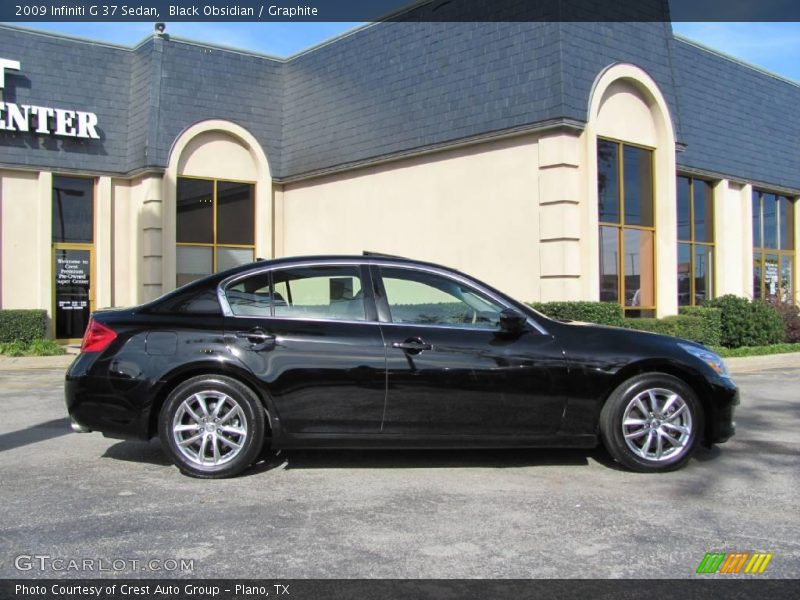 Black Obsidian / Graphite 2009 Infiniti G 37 Sedan