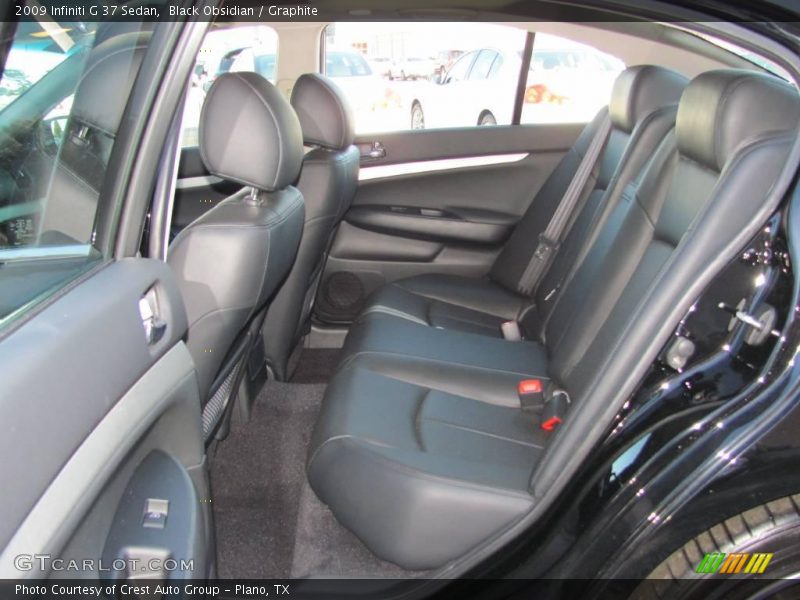 Black Obsidian / Graphite 2009 Infiniti G 37 Sedan