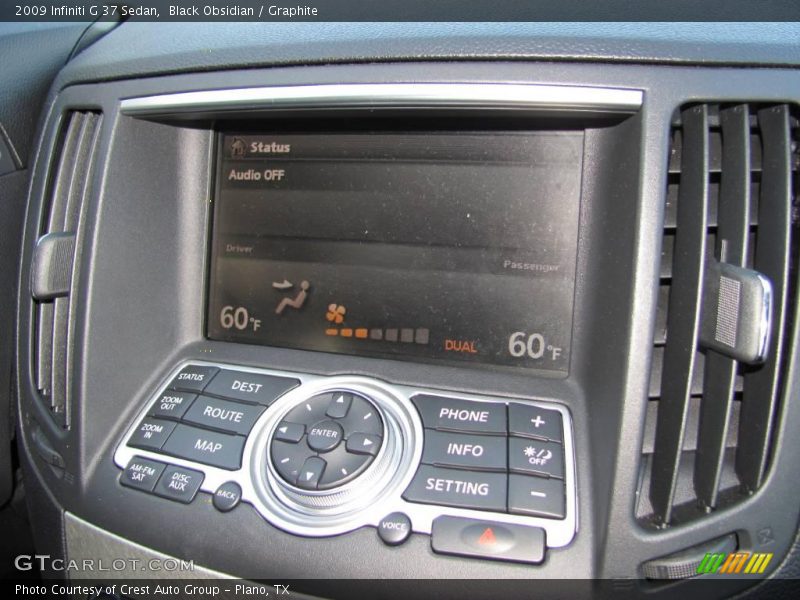 Black Obsidian / Graphite 2009 Infiniti G 37 Sedan