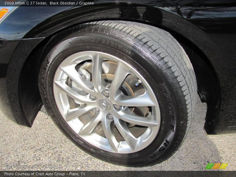 Black Obsidian / Graphite 2009 Infiniti G 37 Sedan