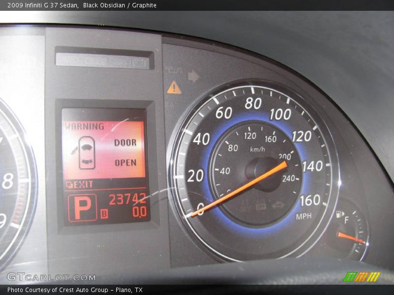Black Obsidian / Graphite 2009 Infiniti G 37 Sedan