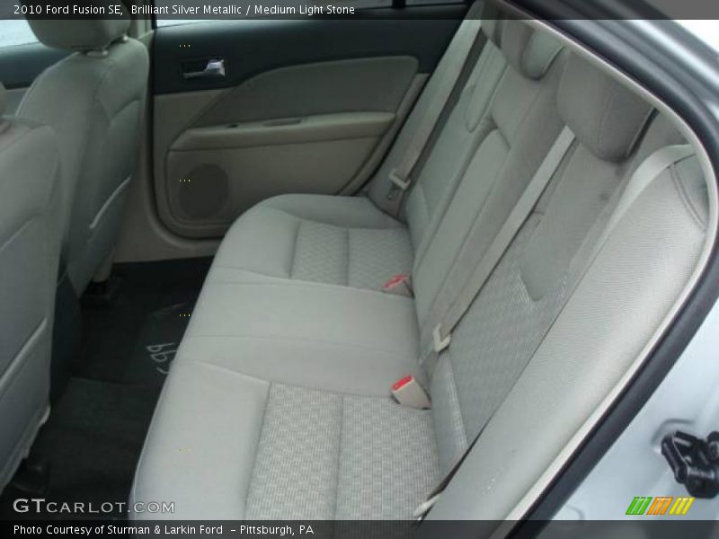 Brilliant Silver Metallic / Medium Light Stone 2010 Ford Fusion SE