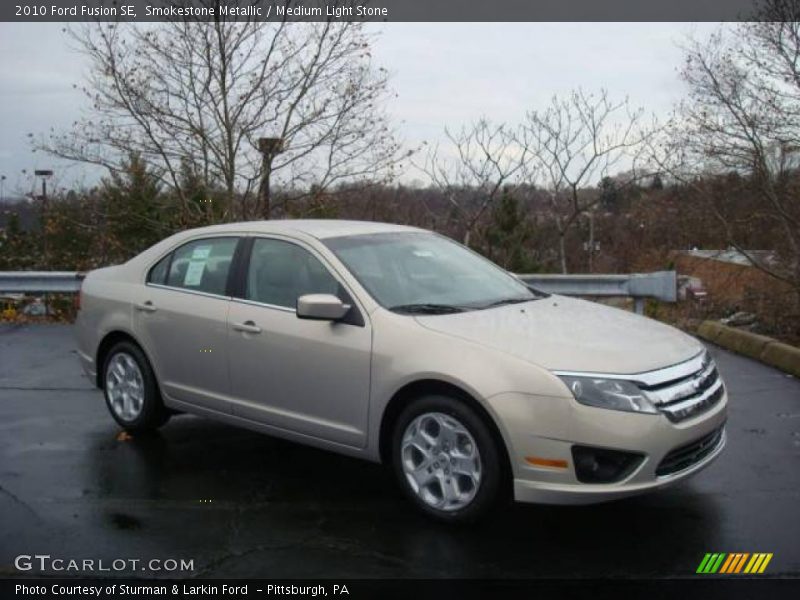 Smokestone Metallic / Medium Light Stone 2010 Ford Fusion SE