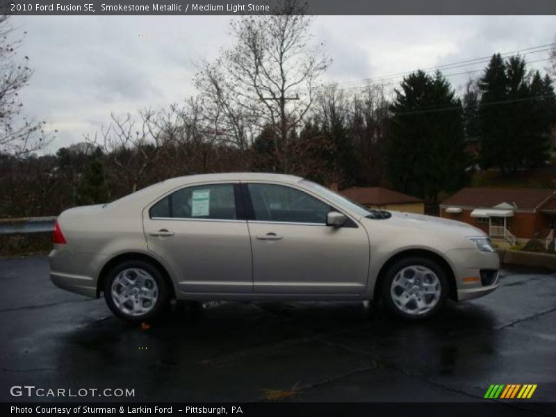 Smokestone Metallic / Medium Light Stone 2010 Ford Fusion SE