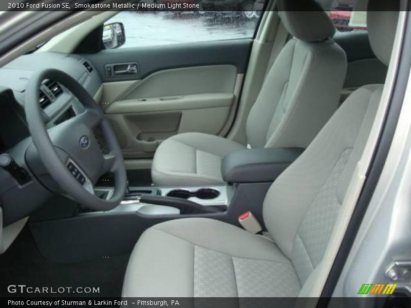 Smokestone Metallic / Medium Light Stone 2010 Ford Fusion SE