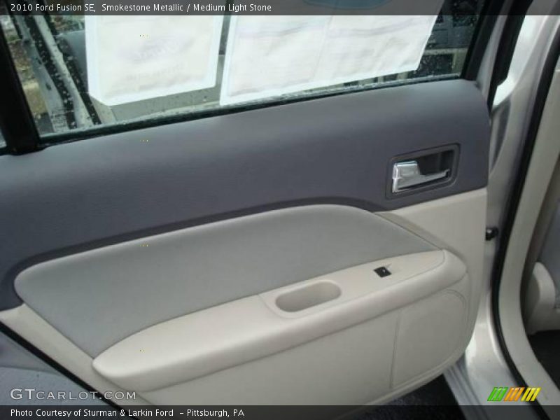 Smokestone Metallic / Medium Light Stone 2010 Ford Fusion SE