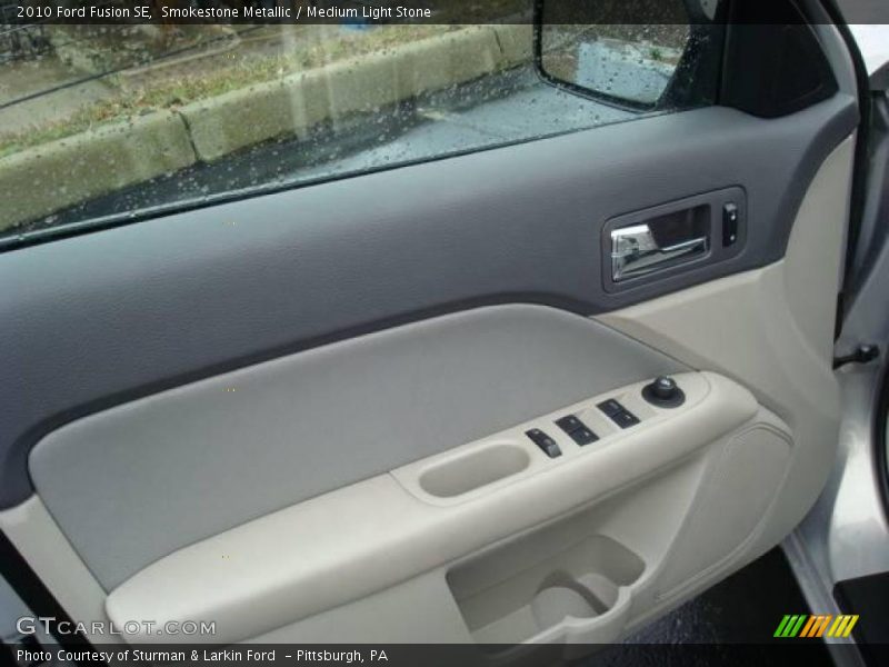 Smokestone Metallic / Medium Light Stone 2010 Ford Fusion SE