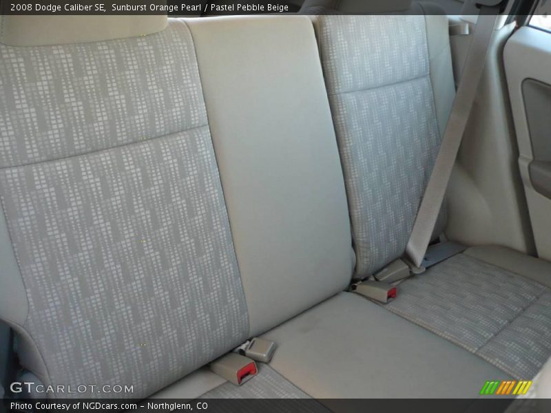 Sunburst Orange Pearl / Pastel Pebble Beige 2008 Dodge Caliber SE