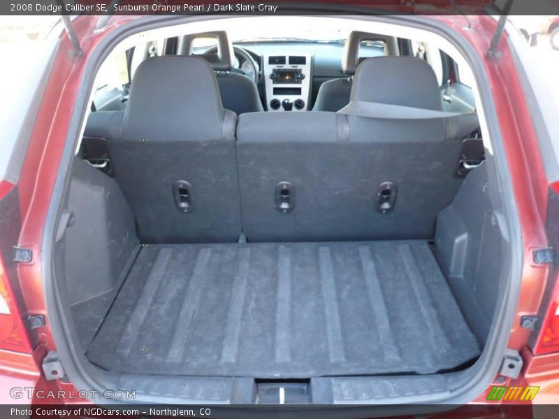 Sunburst Orange Pearl / Dark Slate Gray 2008 Dodge Caliber SE
