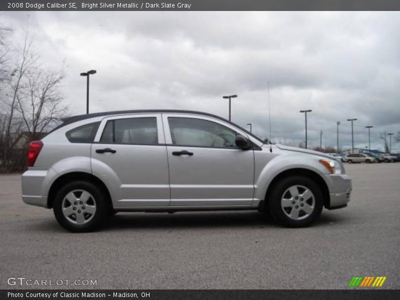 Bright Silver Metallic / Dark Slate Gray 2008 Dodge Caliber SE