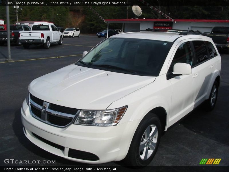 Stone White / Dark Slate Gray/Light Graystone 2009 Dodge Journey SXT
