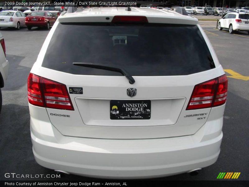 Stone White / Dark Slate Gray/Light Graystone 2009 Dodge Journey SXT