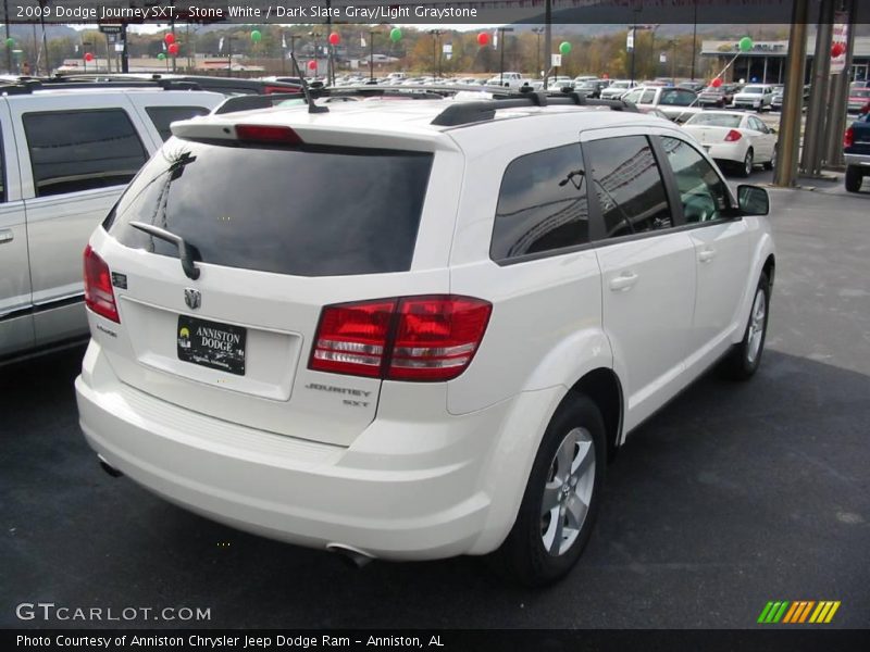 Stone White / Dark Slate Gray/Light Graystone 2009 Dodge Journey SXT