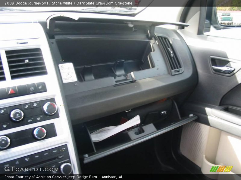Stone White / Dark Slate Gray/Light Graystone 2009 Dodge Journey SXT