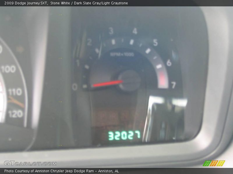 Stone White / Dark Slate Gray/Light Graystone 2009 Dodge Journey SXT