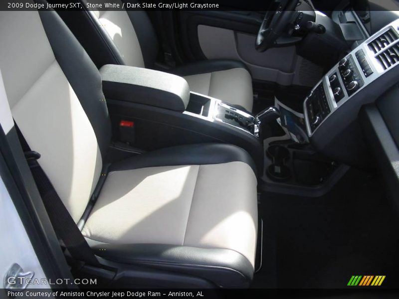 Stone White / Dark Slate Gray/Light Graystone 2009 Dodge Journey SXT