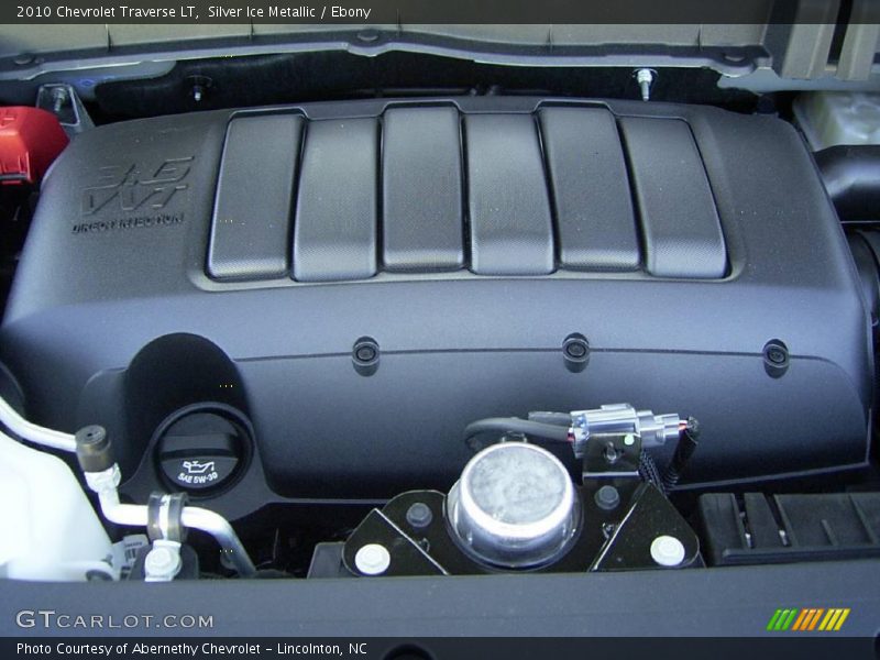 Silver Ice Metallic / Ebony 2010 Chevrolet Traverse LT