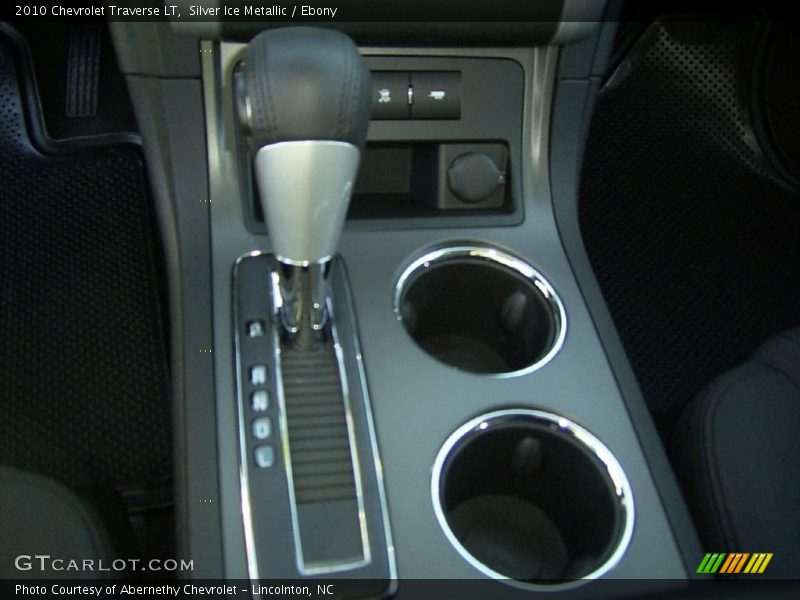 Silver Ice Metallic / Ebony 2010 Chevrolet Traverse LT