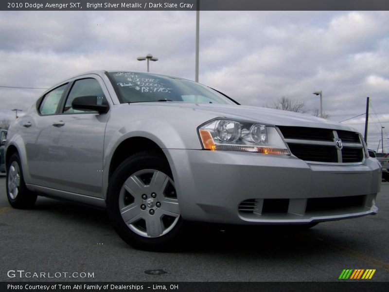 Bright Silver Metallic / Dark Slate Gray 2010 Dodge Avenger SXT