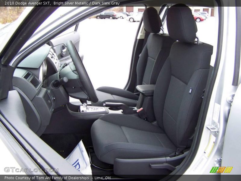 Bright Silver Metallic / Dark Slate Gray 2010 Dodge Avenger SXT