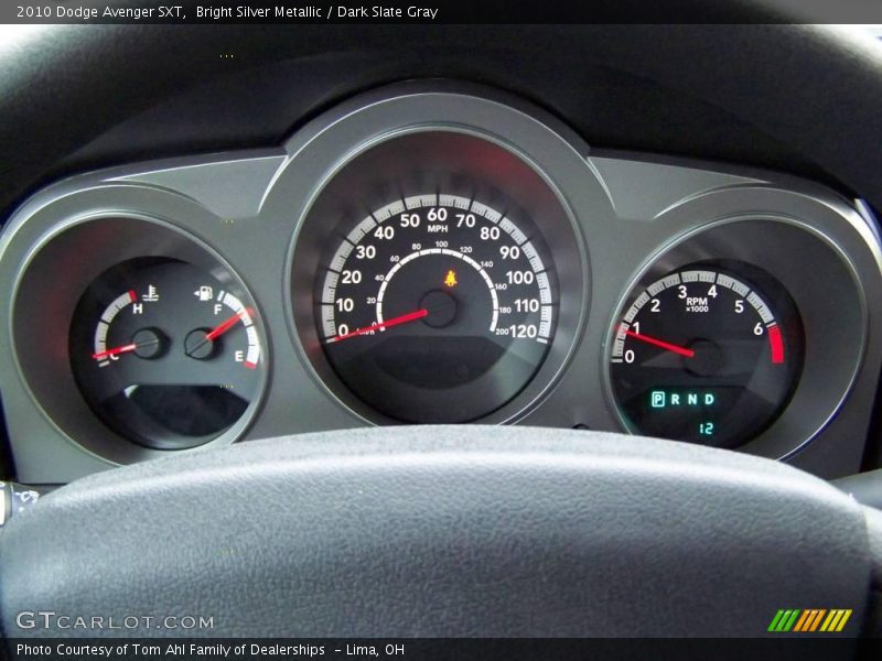 Bright Silver Metallic / Dark Slate Gray 2010 Dodge Avenger SXT