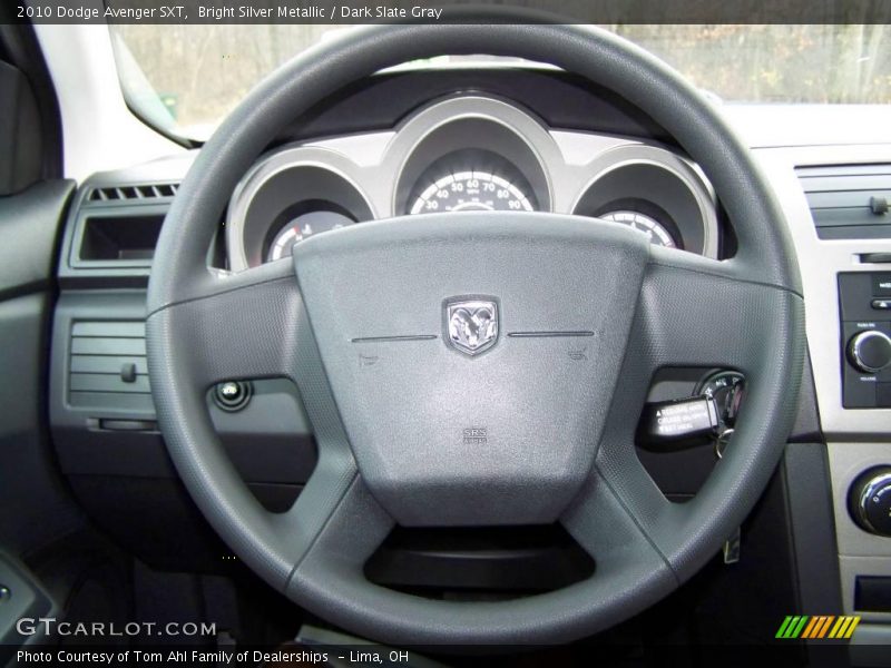 Bright Silver Metallic / Dark Slate Gray 2010 Dodge Avenger SXT