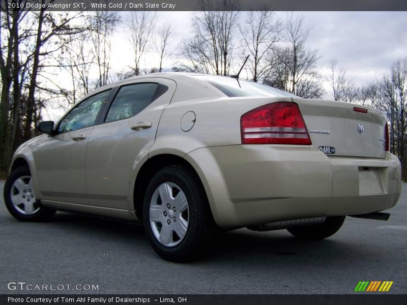 White Gold / Dark Slate Gray 2010 Dodge Avenger SXT