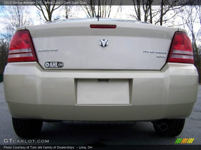 White Gold / Dark Slate Gray 2010 Dodge Avenger SXT