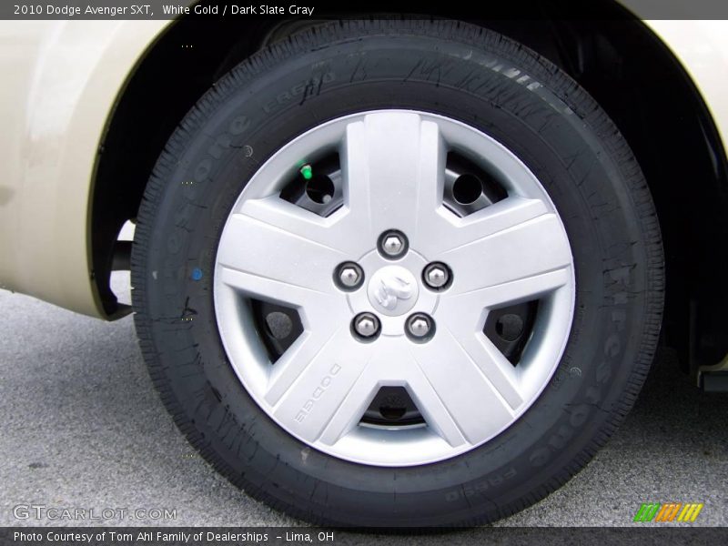 White Gold / Dark Slate Gray 2010 Dodge Avenger SXT