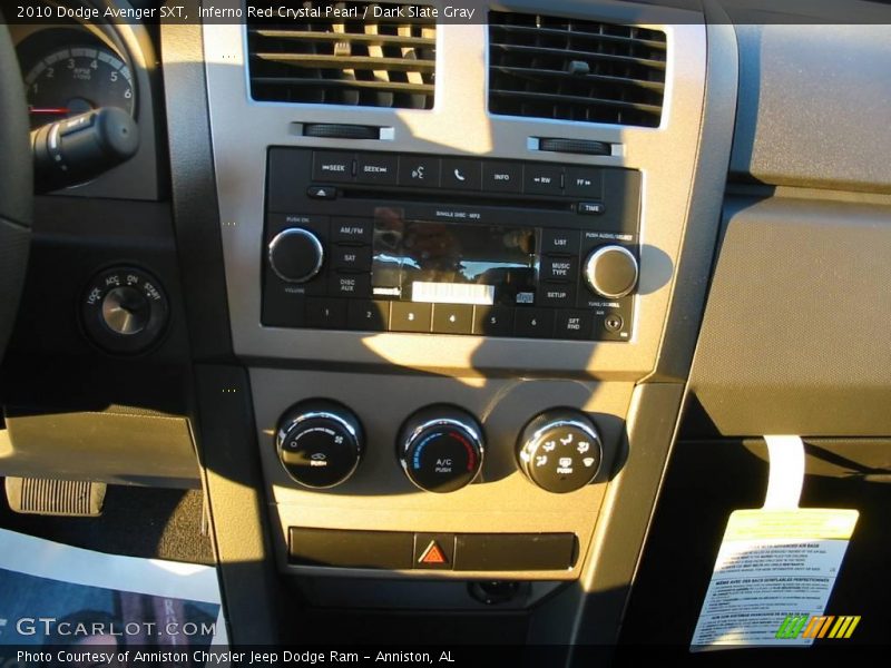 Inferno Red Crystal Pearl / Dark Slate Gray 2010 Dodge Avenger SXT