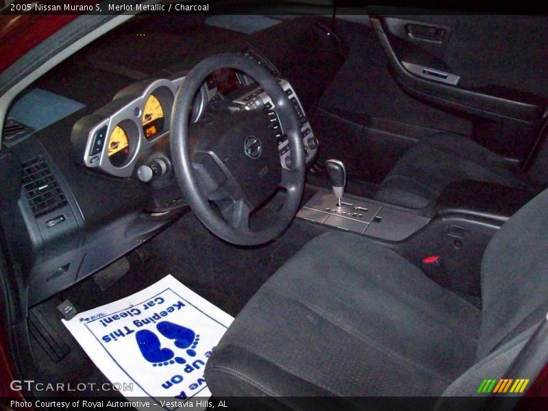 Merlot Metallic / Charcoal 2005 Nissan Murano S
