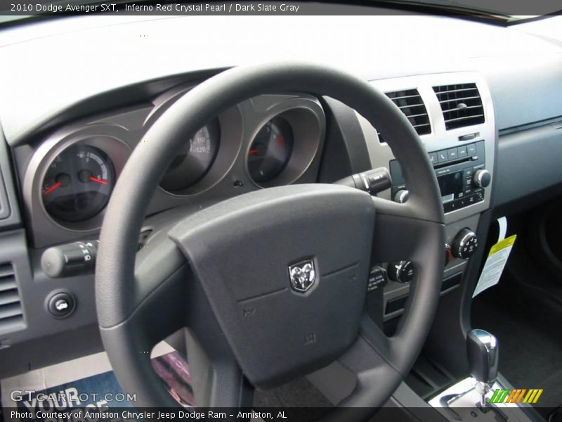 Inferno Red Crystal Pearl / Dark Slate Gray 2010 Dodge Avenger SXT