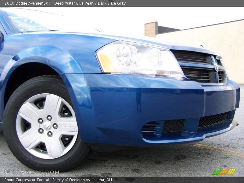 Deep Water Blue Pearl / Dark Slate Gray 2010 Dodge Avenger SXT