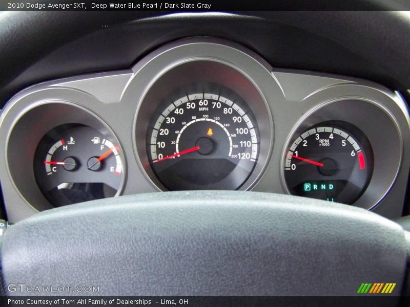 Deep Water Blue Pearl / Dark Slate Gray 2010 Dodge Avenger SXT