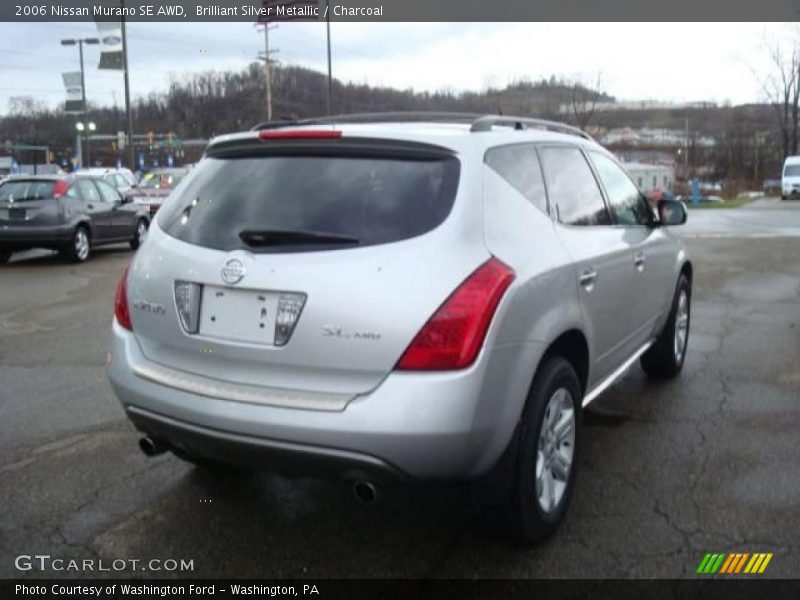 Brilliant Silver Metallic / Charcoal 2006 Nissan Murano SE AWD
