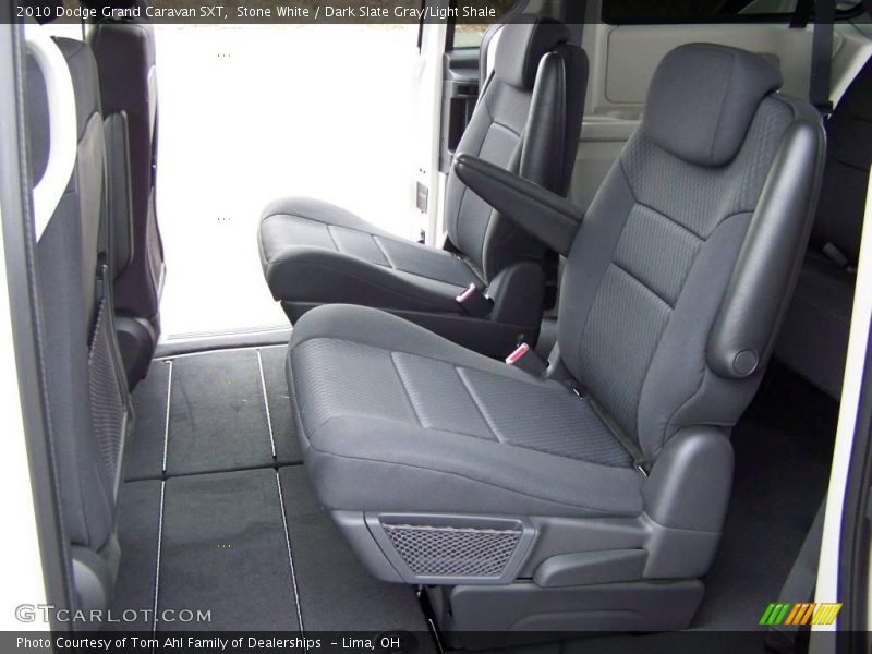 Stone White / Dark Slate Gray/Light Shale 2010 Dodge Grand Caravan SXT