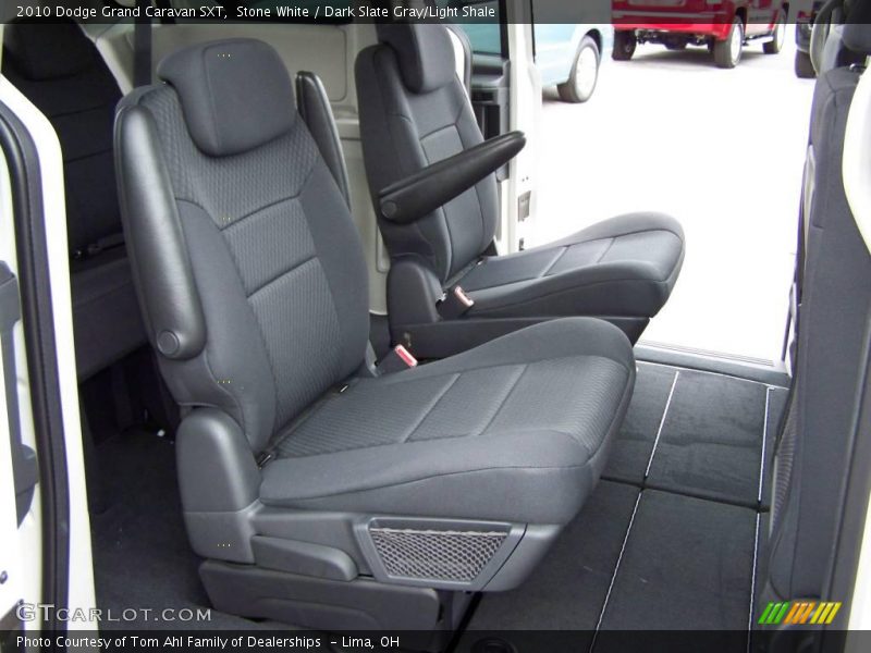 Stone White / Dark Slate Gray/Light Shale 2010 Dodge Grand Caravan SXT