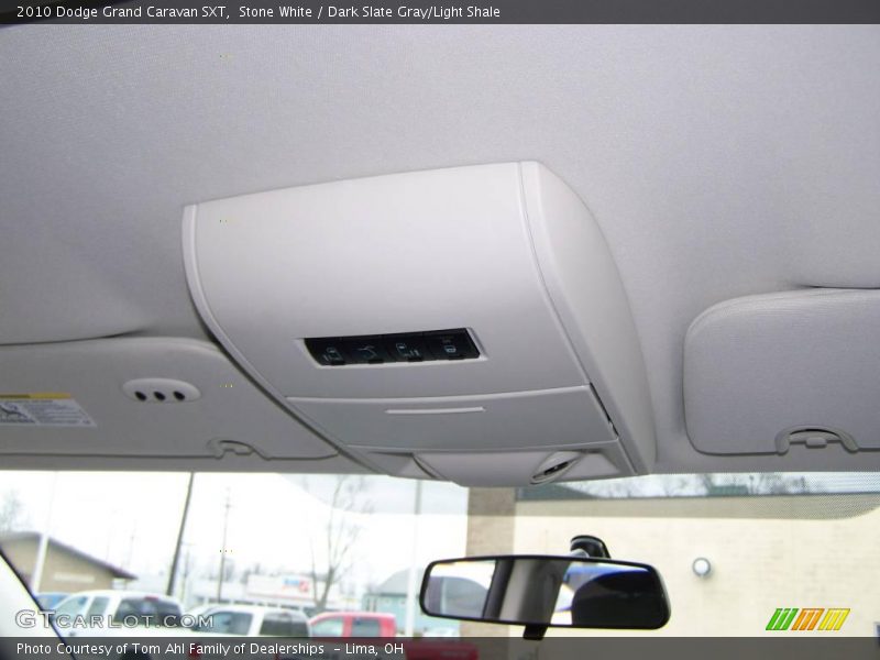 Stone White / Dark Slate Gray/Light Shale 2010 Dodge Grand Caravan SXT