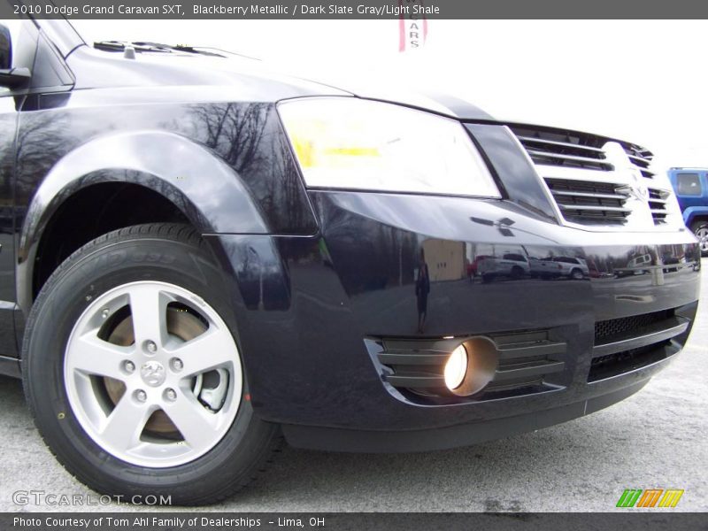 Blackberry Metallic / Dark Slate Gray/Light Shale 2010 Dodge Grand Caravan SXT